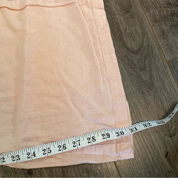 Rewash Luna boardwalk Linen wide leg pants hi rise smocked elastic waist large - Picture 16 of 16